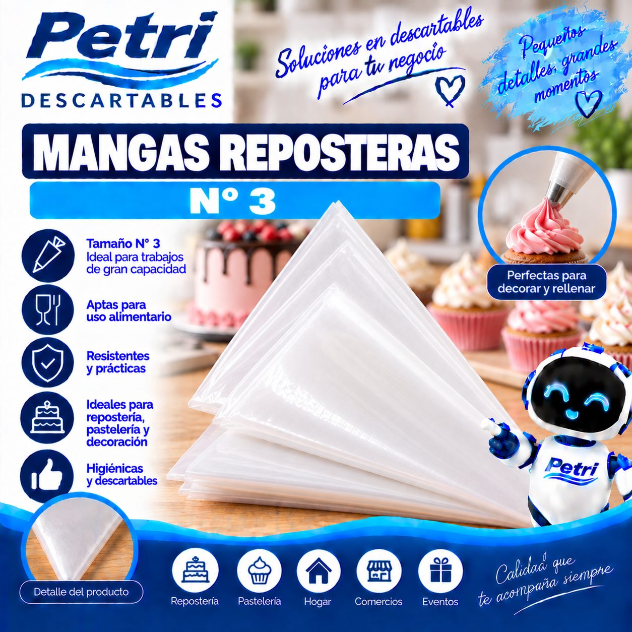 MANGAS REPOSTERAS N° 3