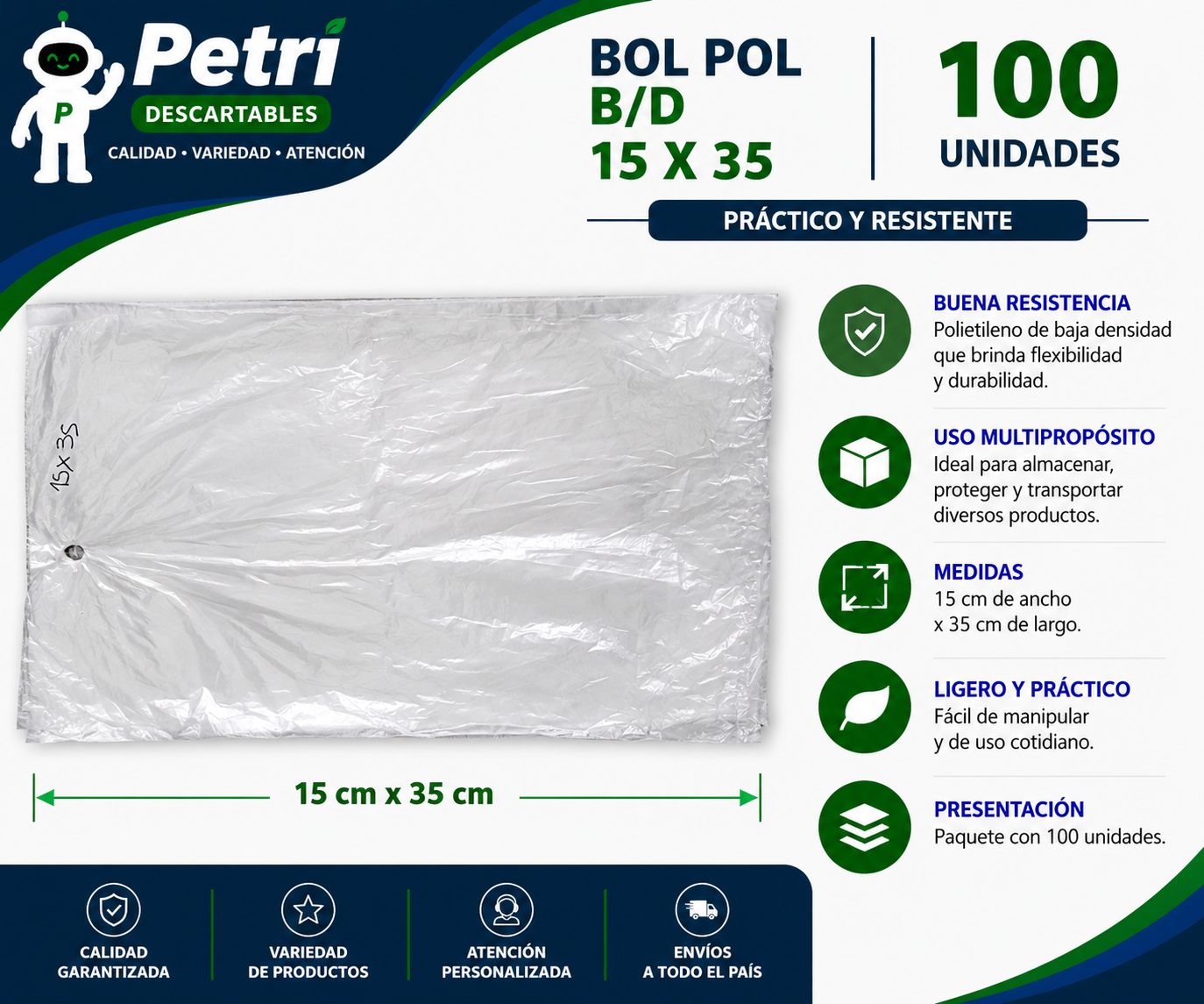 BOL POL B/D 15X35