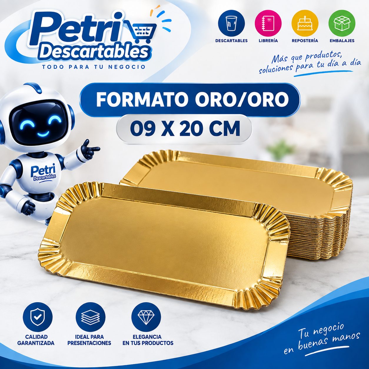 FORMATO ORO/ORO 09X20 CM
