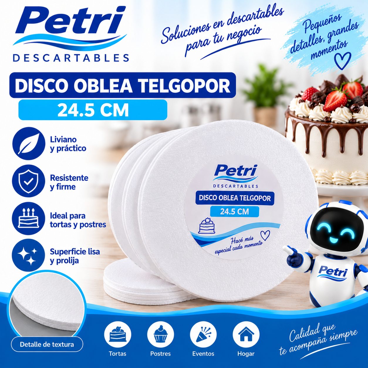 DISCO OBLEA TELGOPOR 24.5 XM