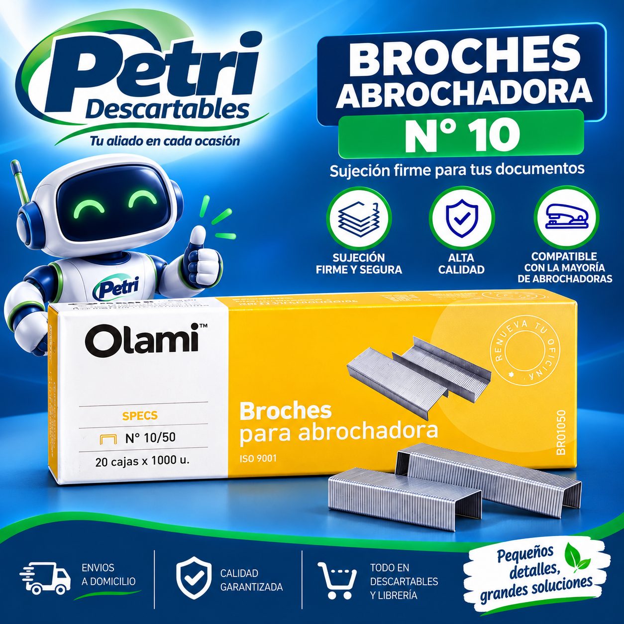 BROCHES ABROCHADORA Nº 10