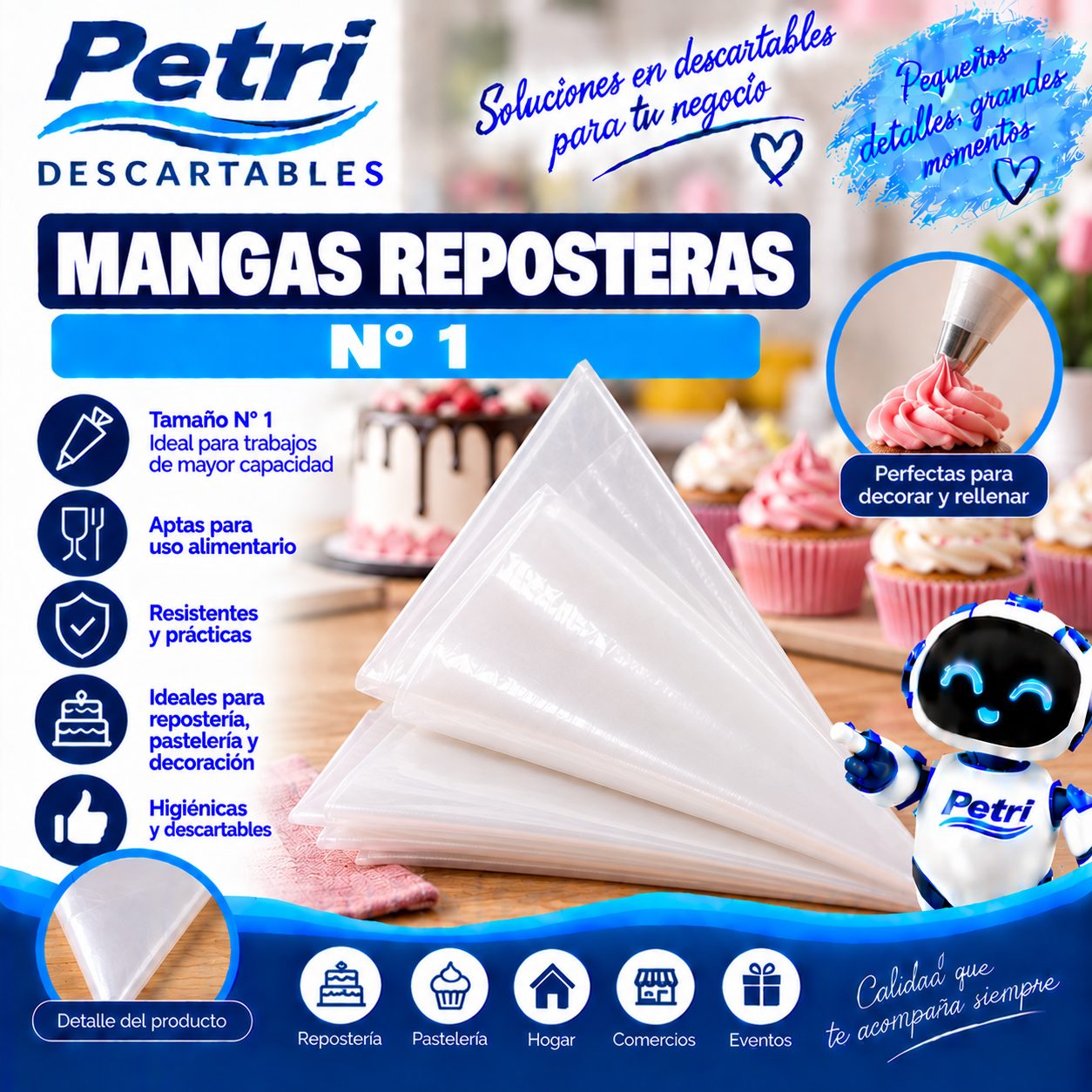 MANGAS REPOSTERAS N° 1