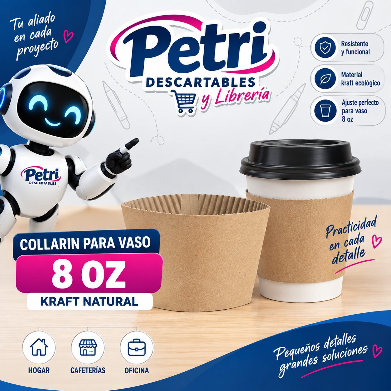 COLLARIN PARA VASO 8 OZ