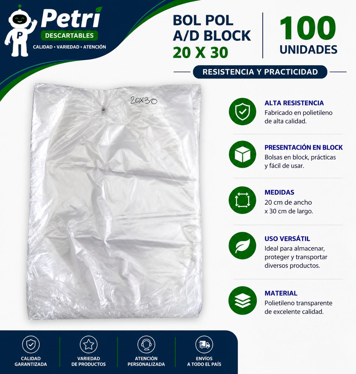 BOL POL A/D BLOCK 20X30