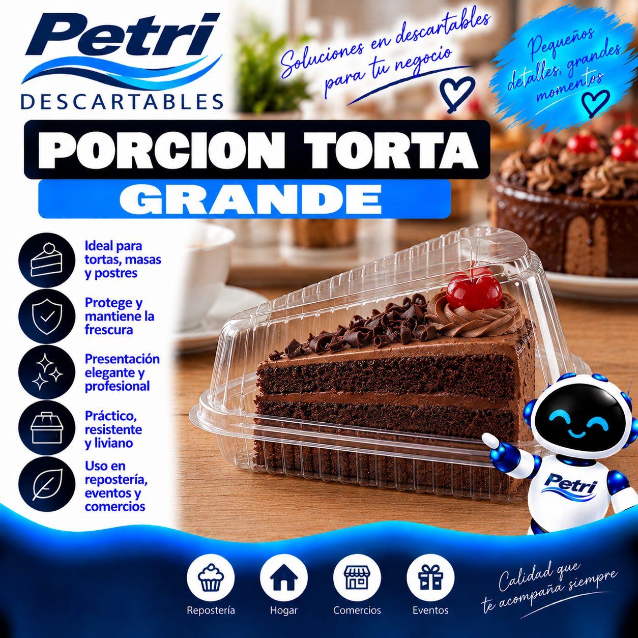 PORCION TORTA GRANDE