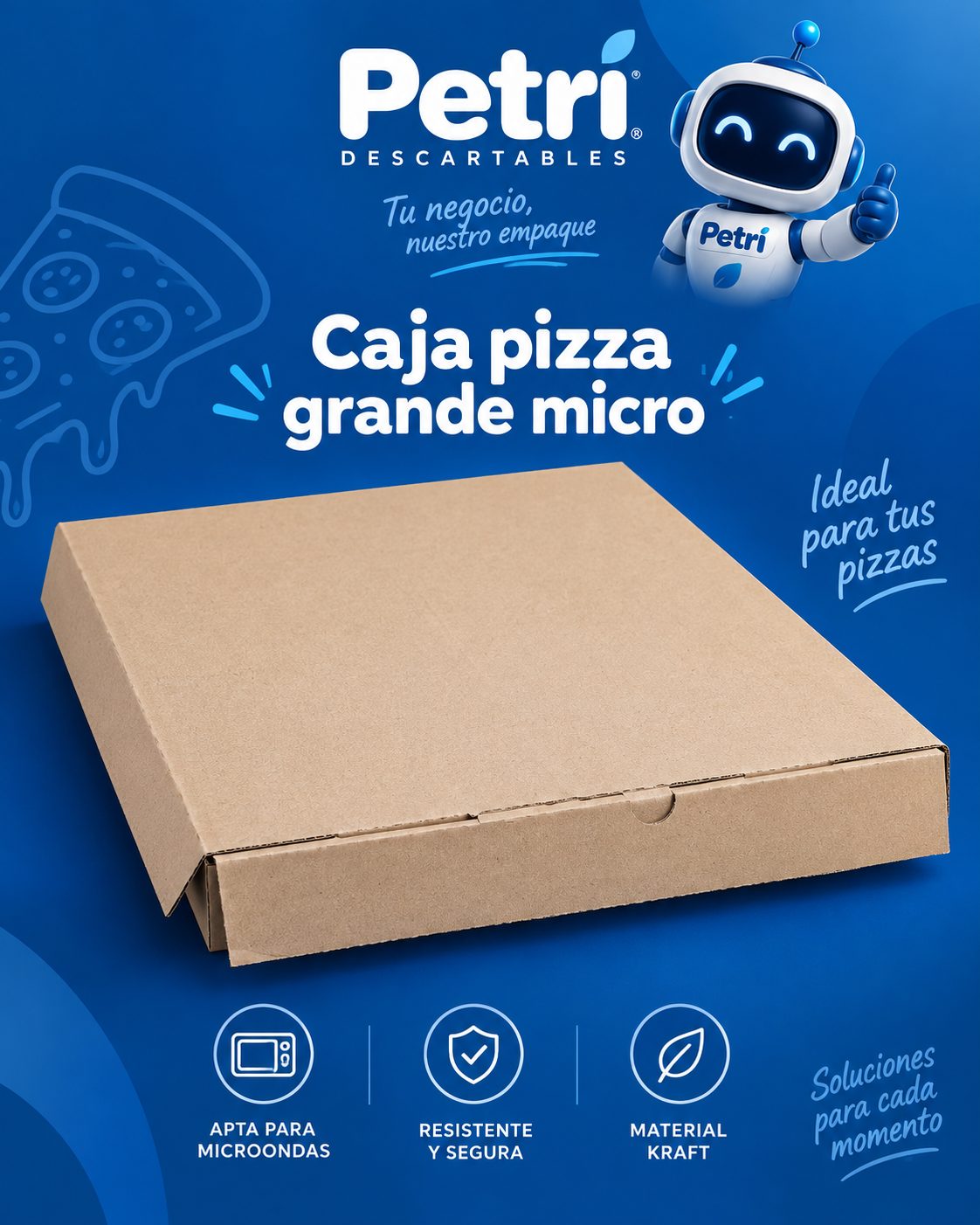 CAJA PIZZA GRANDE M/M MICRO