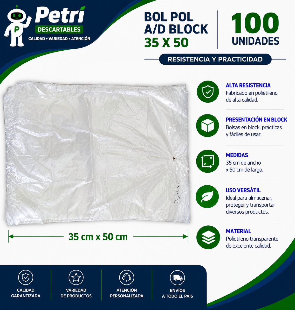 BOL POL A/D BLOCK 35X50