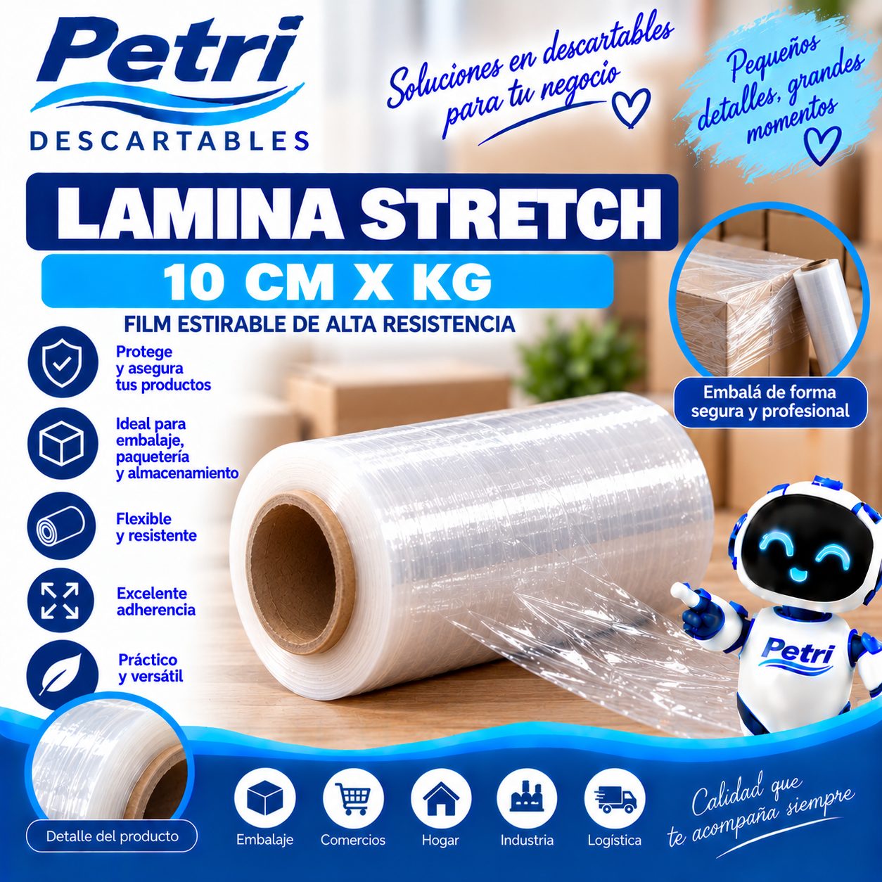 LAMINA STRETCH 10 CM X KG