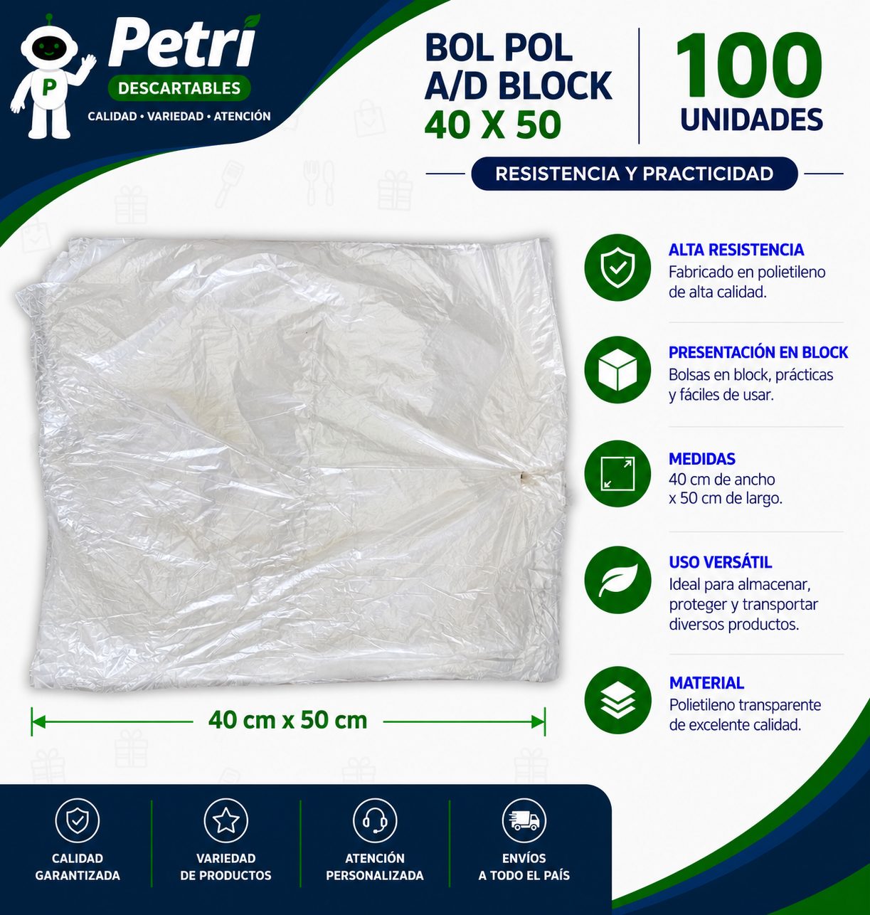 BOL POL A/D BLOCK 40X50