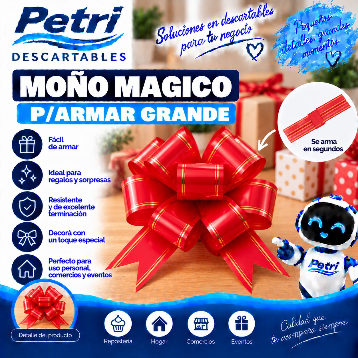 MOÑO MAGICO P/ARMAR GRANDE