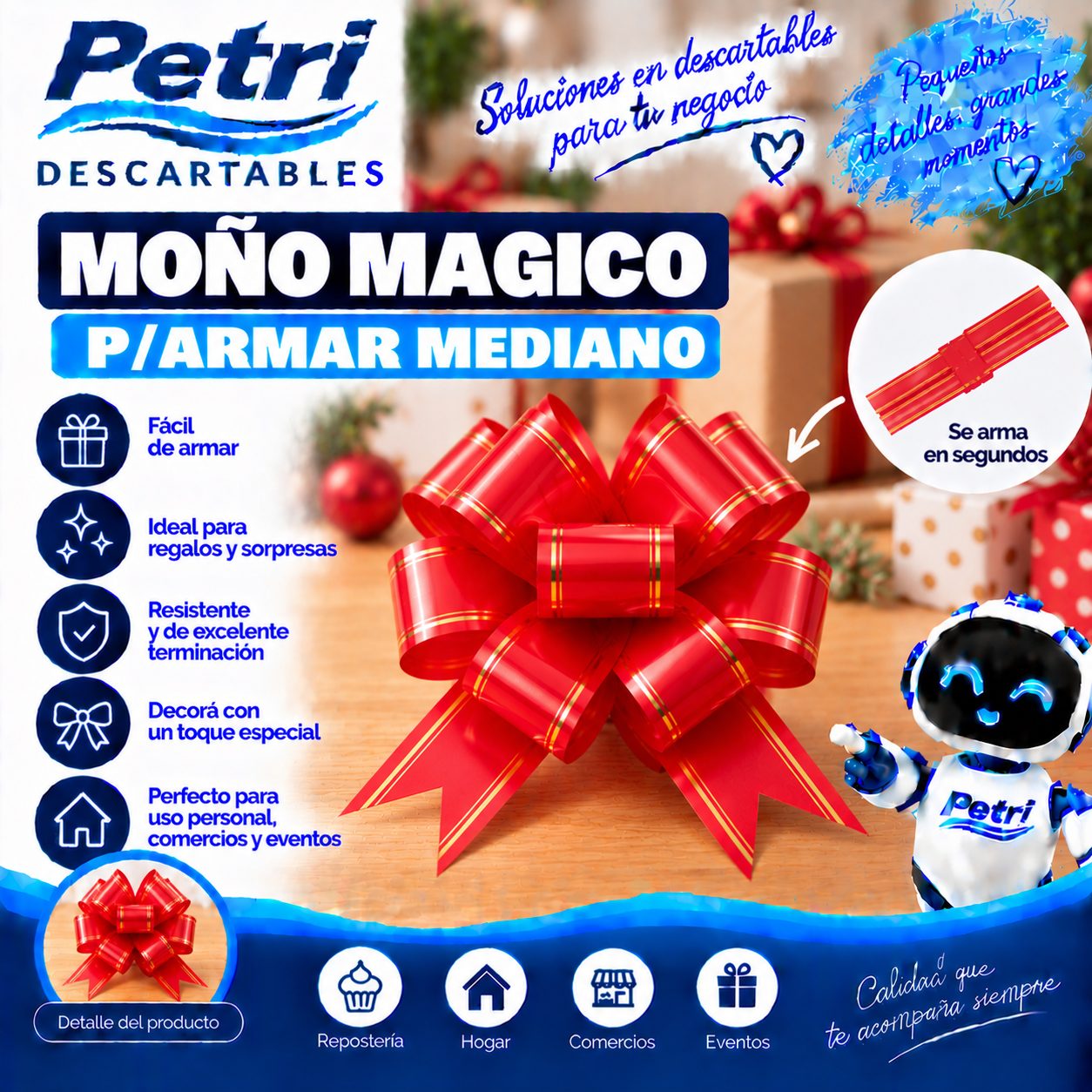 MOÑO MAGICO P/ARMAR MEDIANO