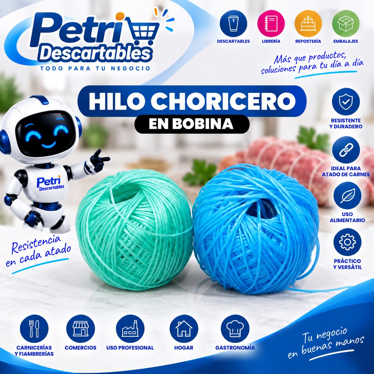 HILO CHORICERO EN BOBINA