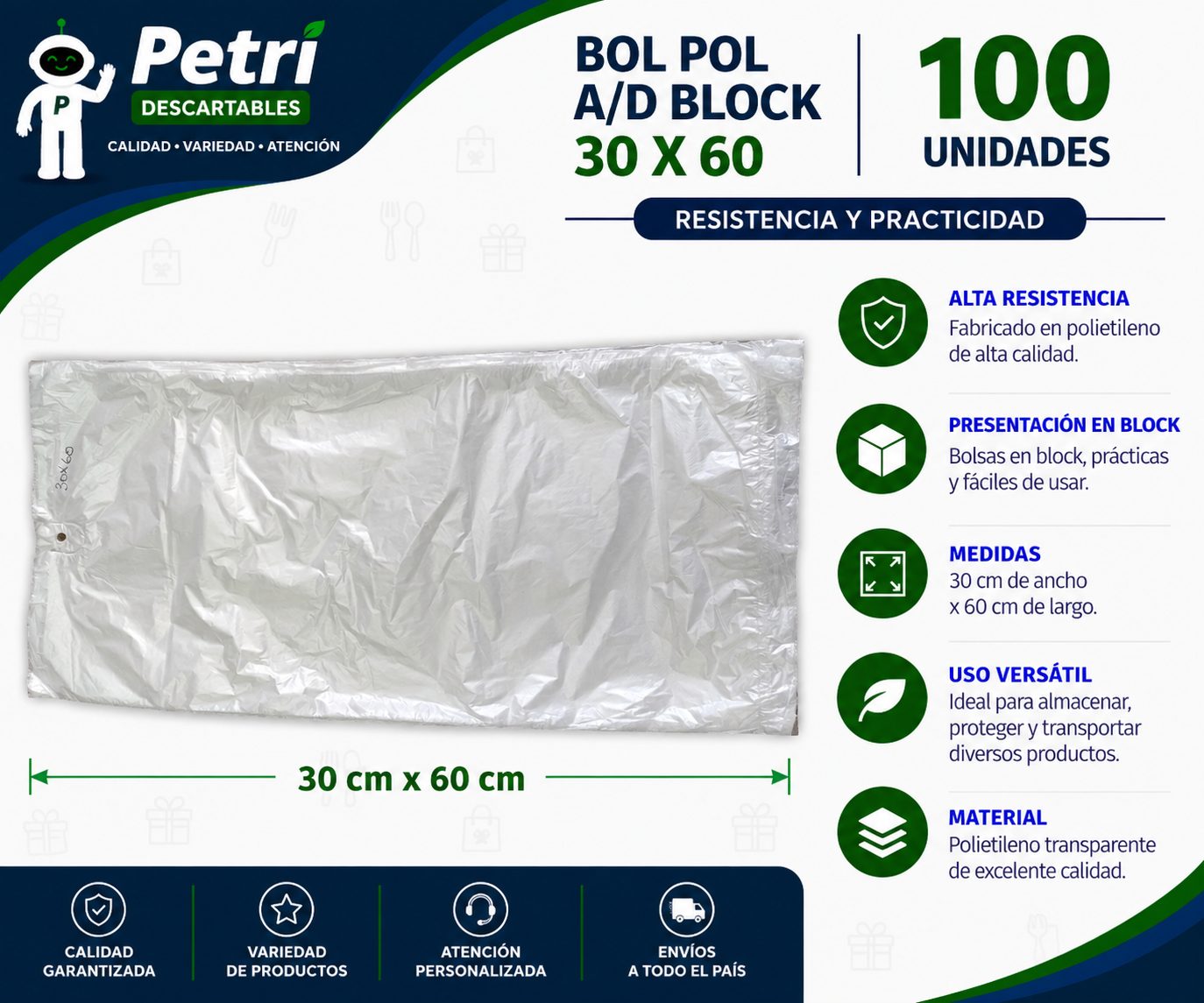 BOL POL A/D BLOCK 30X60