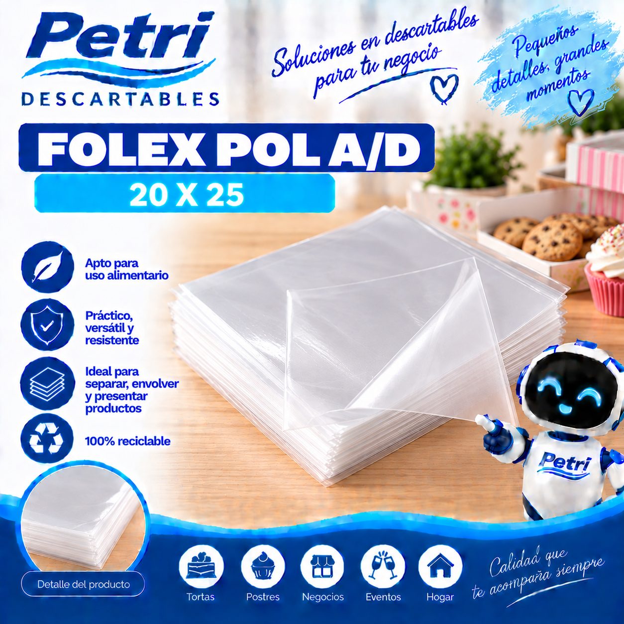 FOLEX POL A/D ROLLO 20X25