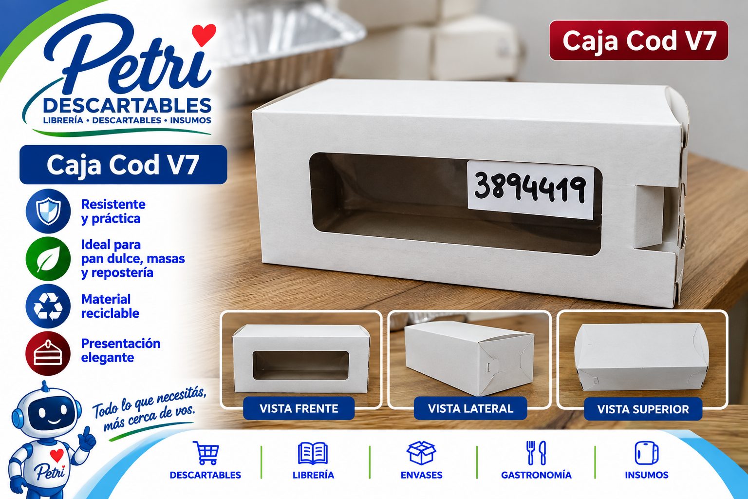 CAJA COD V 7