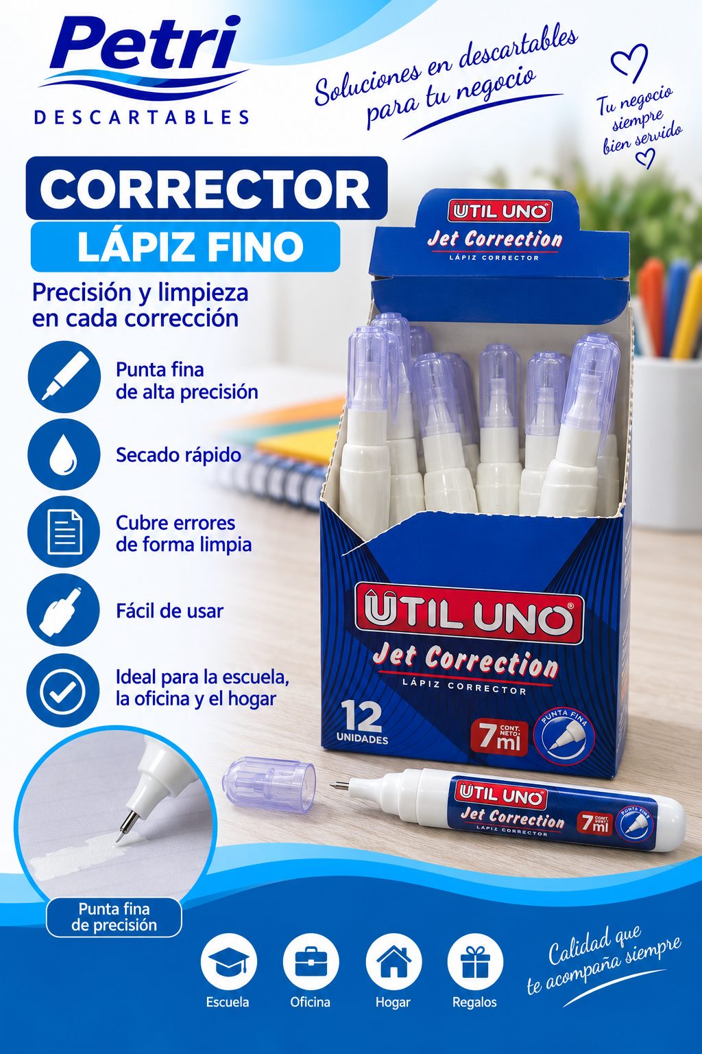 CORRECTOR LAPIZ FINO