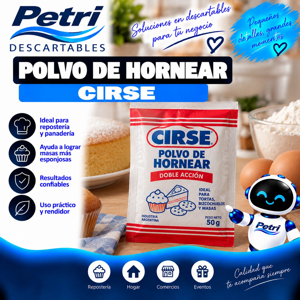 POLVO DE HORNEAR CIRSE
